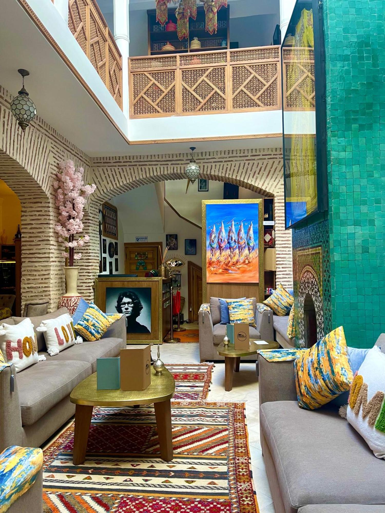 Riad Luxe Location Le Grizzly Marrakesh Exteriör bild