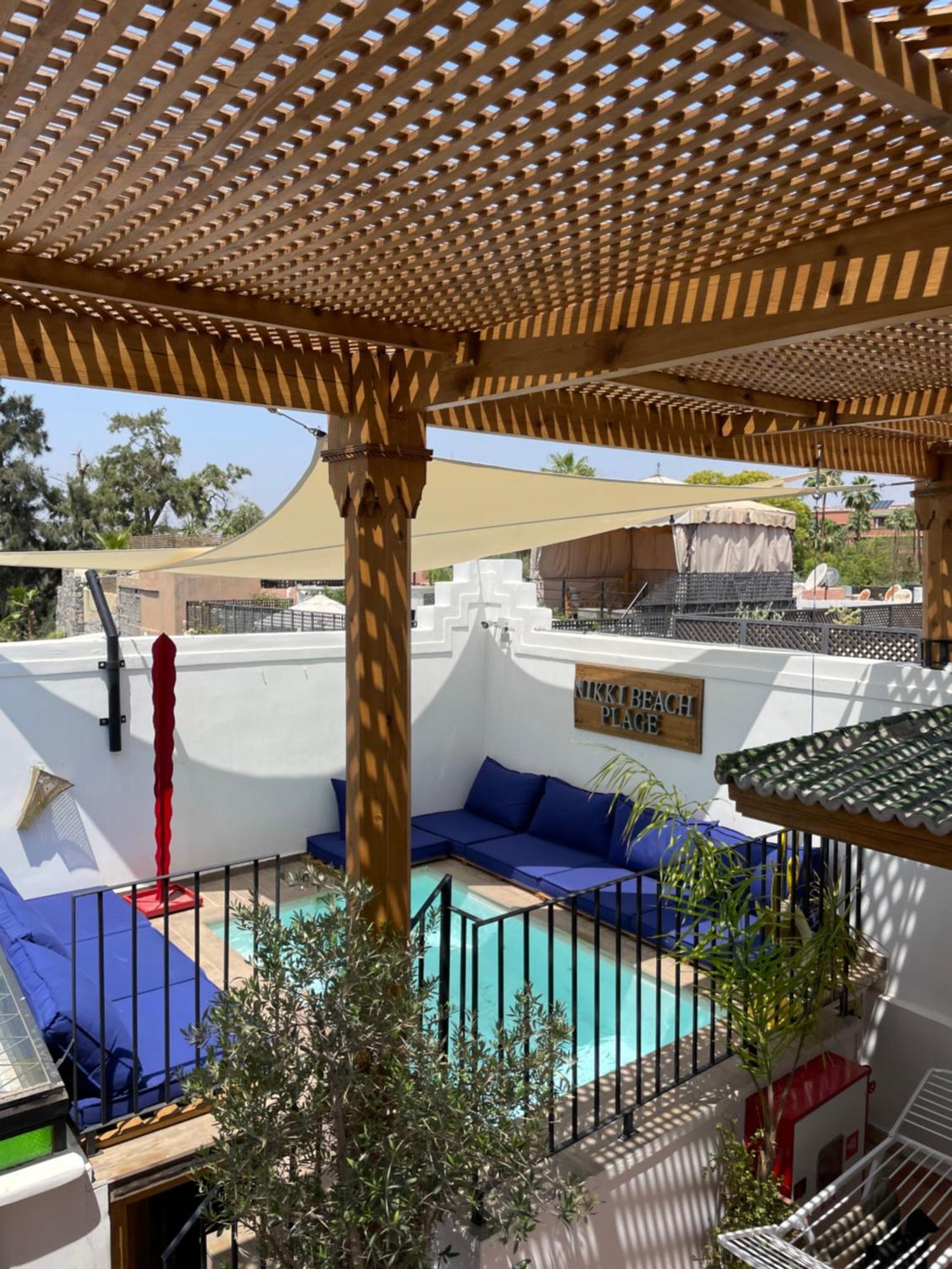 Riad Luxe Location Le Grizzly Marrakesh Exteriör bild