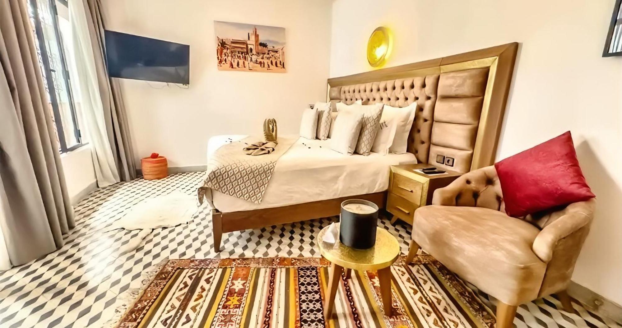 Riad Luxe Location Le Grizzly Marrakesh Exteriör bild