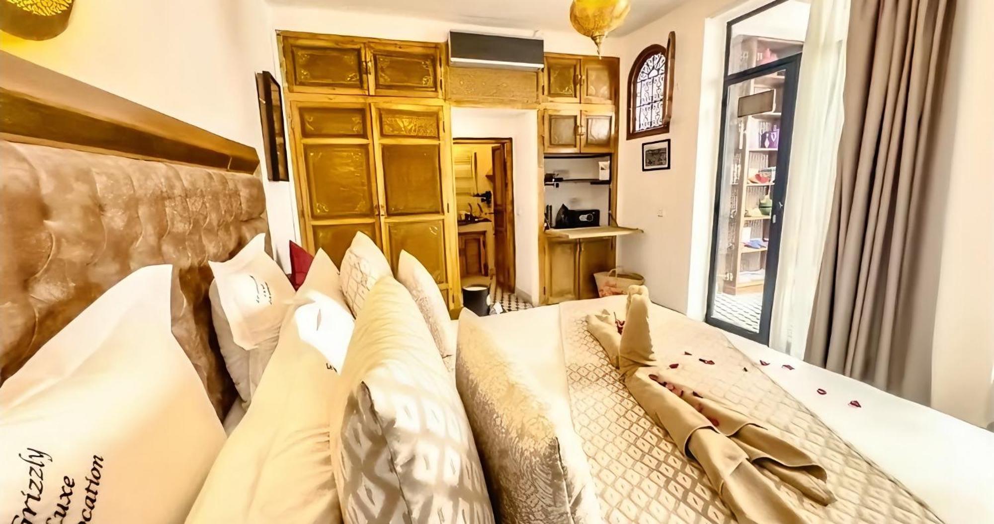 Riad Luxe Location Le Grizzly Marrakesh Exteriör bild